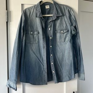 J. Crew chambray shirt